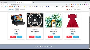 Laravel eCommerce website