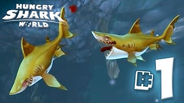 MOAR SHARK!! - Hungry Shark World | Ep1 HD