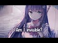 【Nightcore】→ Invisible || Lyrics