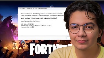 Fix Fortnite “The installed version of the AMD graphics driver has known issues in D3D12” Error -