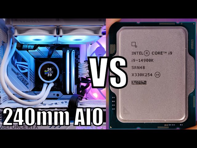 Can a 240mm AIO cool a Core i9-14900K? 