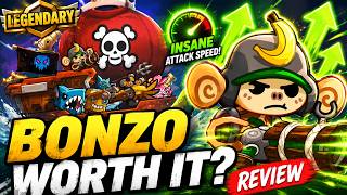 Is Bonzo Worth It NEW Legendary Hero Review! | Bounty Bash