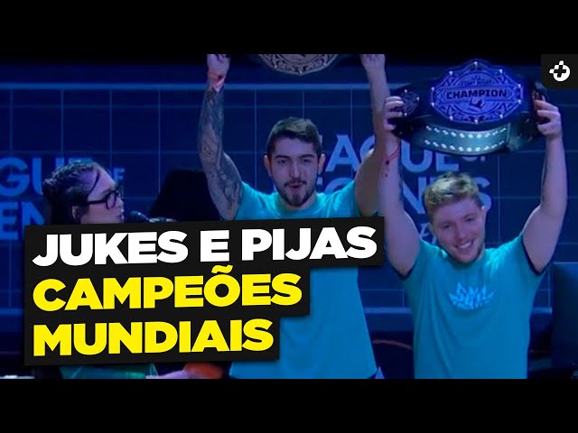 JUKES E PIJAS FORAM CAMPEÕES MUNDIAIS DE LOL PELO BRASIL 