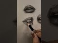 How to draw lips ✨️ pt.3 #drawing #art #tutorial #sketch #shorts