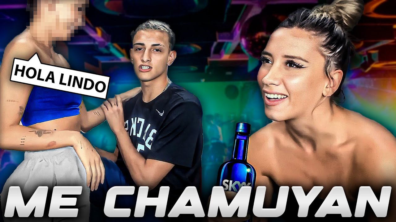 ME CHAMUYAN FRENTE A JAZ Y LA EMPUJA!!