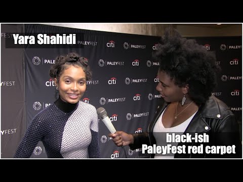 Yara Shahidi Interview for black-ish at PaleyFest