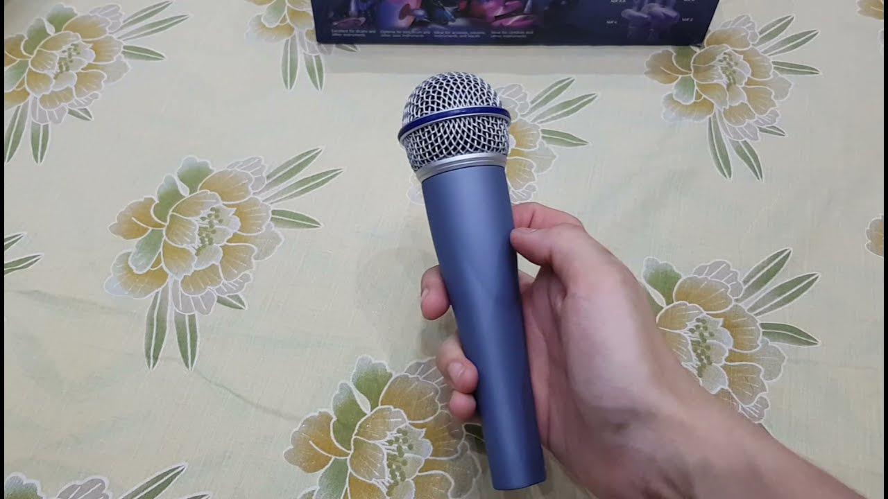 JTS NX8 Vocal Professional Performance Microphone Or Mic Unboxing