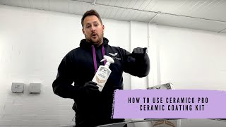 How to use Ceramico Pro Ceramic Coating Kit