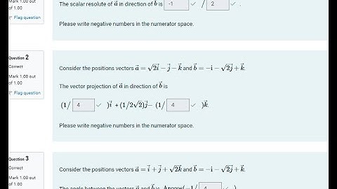 Asian simply explains: Scalar Resolute, Vector Resolute and finding angle between such