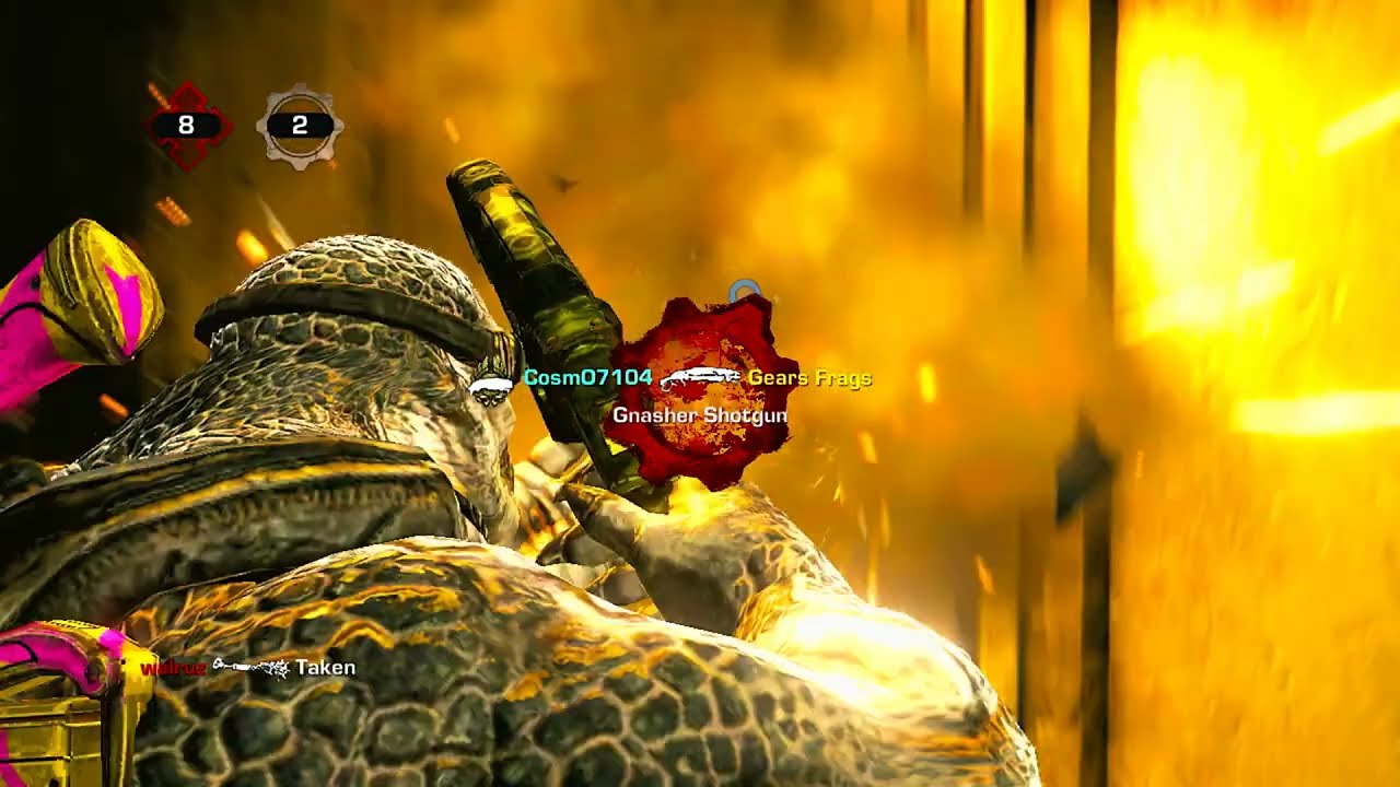 50 KILLS IN 1 1/2 ROUNDS - Gears Of War 3