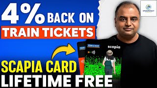 Best Lifetime Free Credit Card for Train Tickets | Scapia Card Best Credit Card for Train Tickets