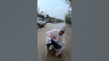 Remove Mud Clogged Culvert #satisfying #unclog #remove #culvert #shorts