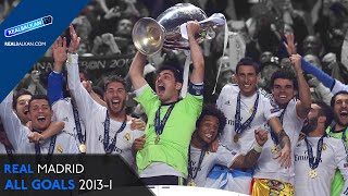 Real Madrid All 160 Goals 2013-2014