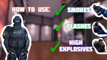 HOW TO USE ALL THE GRENADES - Critical Ops Tips and Tricks