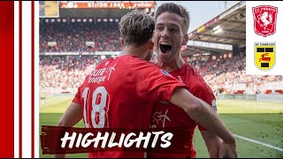 HATTRICK voor SMAL 🅰️ bij RUIME zege | FC Twente - SC Cambuur (09-04-2023) | Highlights