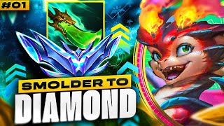 Smolder Unranked to Diamond #1 - Smolder ADC Gameplay Guide | Best Smolder Build & Runes