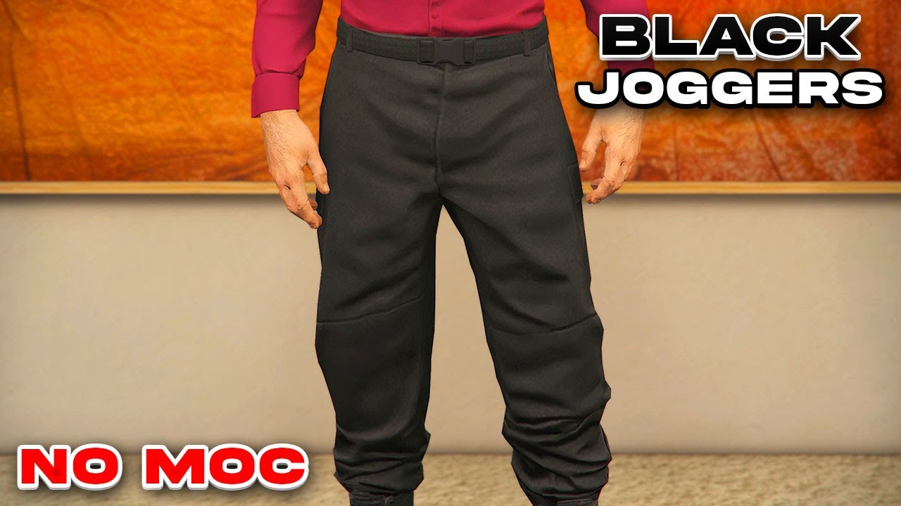 Updated* Easiest Way To Get Black Joggers In GTA 5 Online - Black Joggers  Glitch! (NO MOC) 