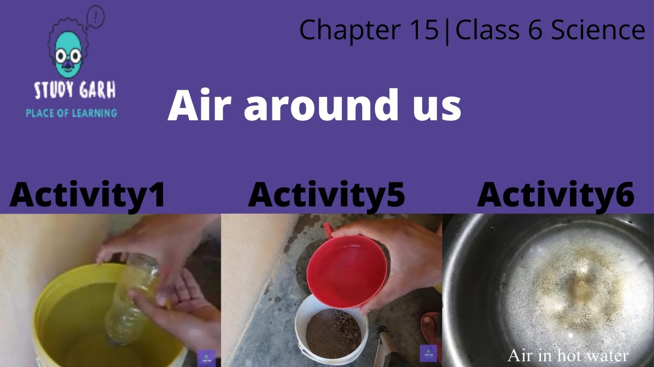 Air around us chapter 15 class 6 science activity 2 , activity 5