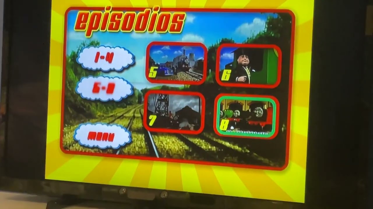 Thomas and Friends: Railway Friends 2010 Latin American DVD Menu Walkthrough