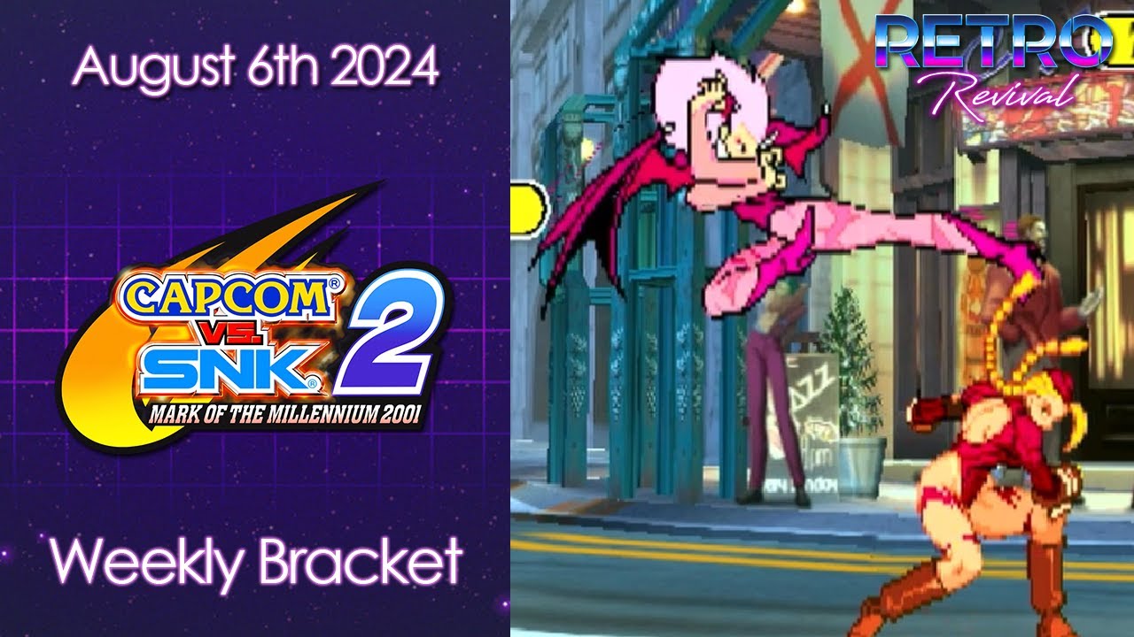 Retro Revival 8/6/24 [Capcom vs SNK 2] 