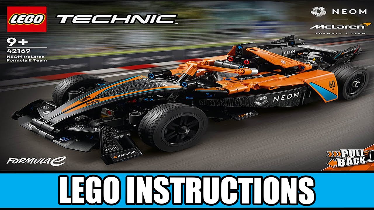 Technic - Licensed - 42169 - NEOM McLaren Formula E Team LEGO instructions