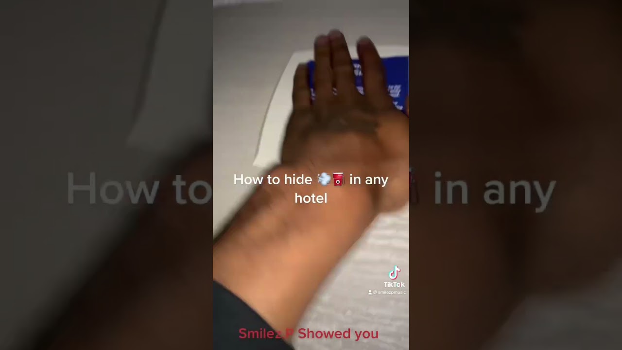 🫡HOW TO: SMOKE in ANY HOTEL 👌🏾 