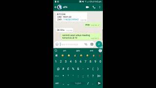 ePA - AI assistant using Whatsapp as a communication channel screenshot 4