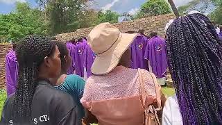 Procession to Fr Brighton Munkuli's tomb