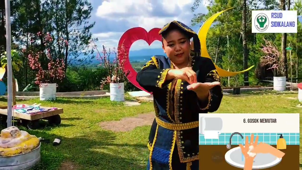 Yel Yel dan Tari Dance cuci tangan perawat Perinatologi Rumah Sakit Umum Sidikang