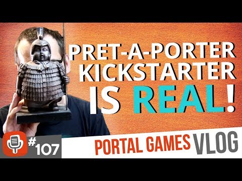 Portal Games VLOG #108 - Pret-a-Porter Kickstarter is real!