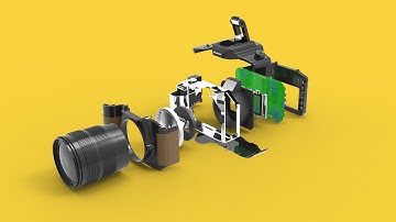 DSLR Camera - Components (Animation)