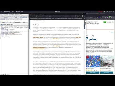 Server side template
