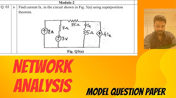 Network analysis #importantquestions #modelquestionpaper2023 #networkanalysis #vtu
