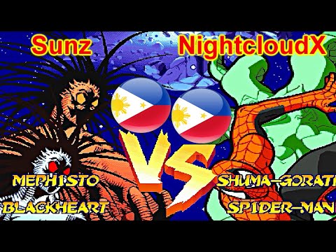Marvel Super Heroes Vs. Street Fighter - Sunz vs NightcloudX FT5