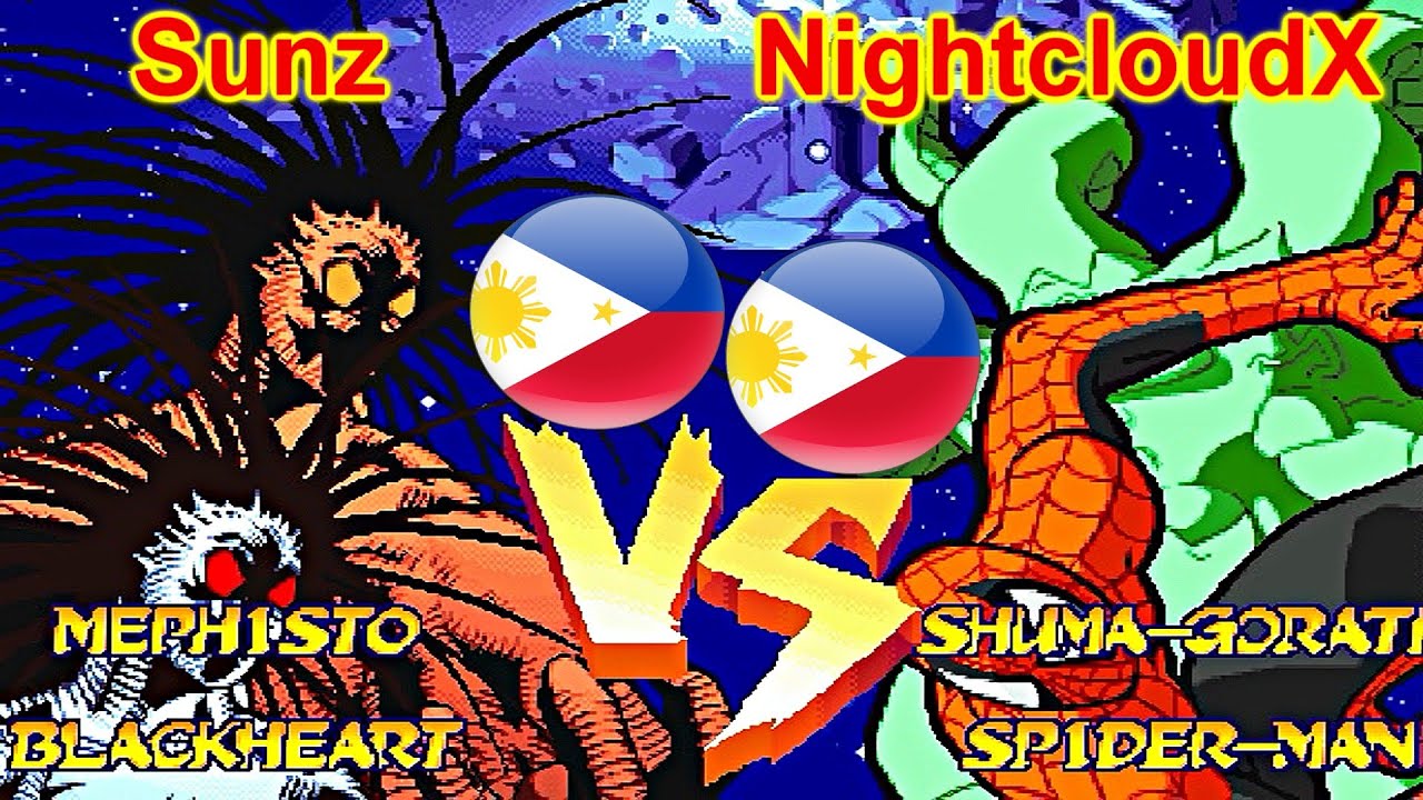 Marvel Super Heroes Vs. Street Fighter - Sunz vs NightcloudX FT5