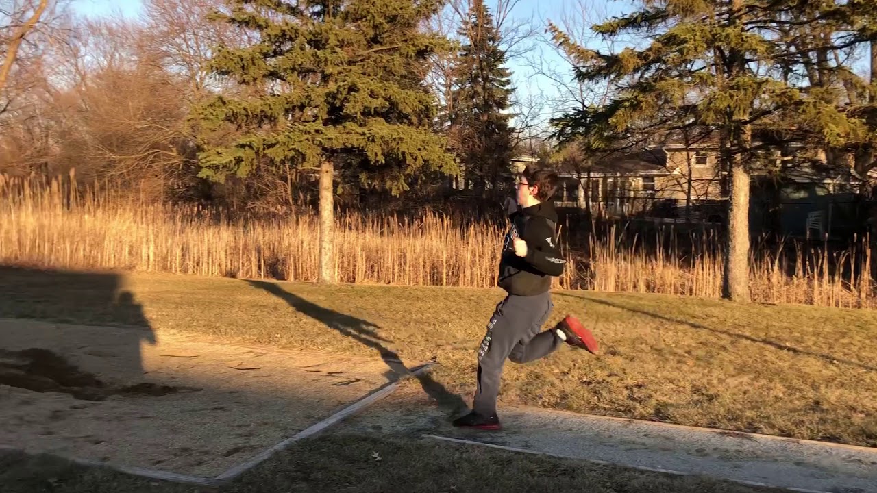 Kid Sets NEW LONG JUMP RECORD! (30 ft.) YouTube