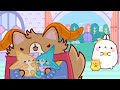 Molang and piu piu  prisoners of the beast   2 hours of molang   funny compilation for kids