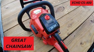 A Great Chainsaw - Echo CS-400