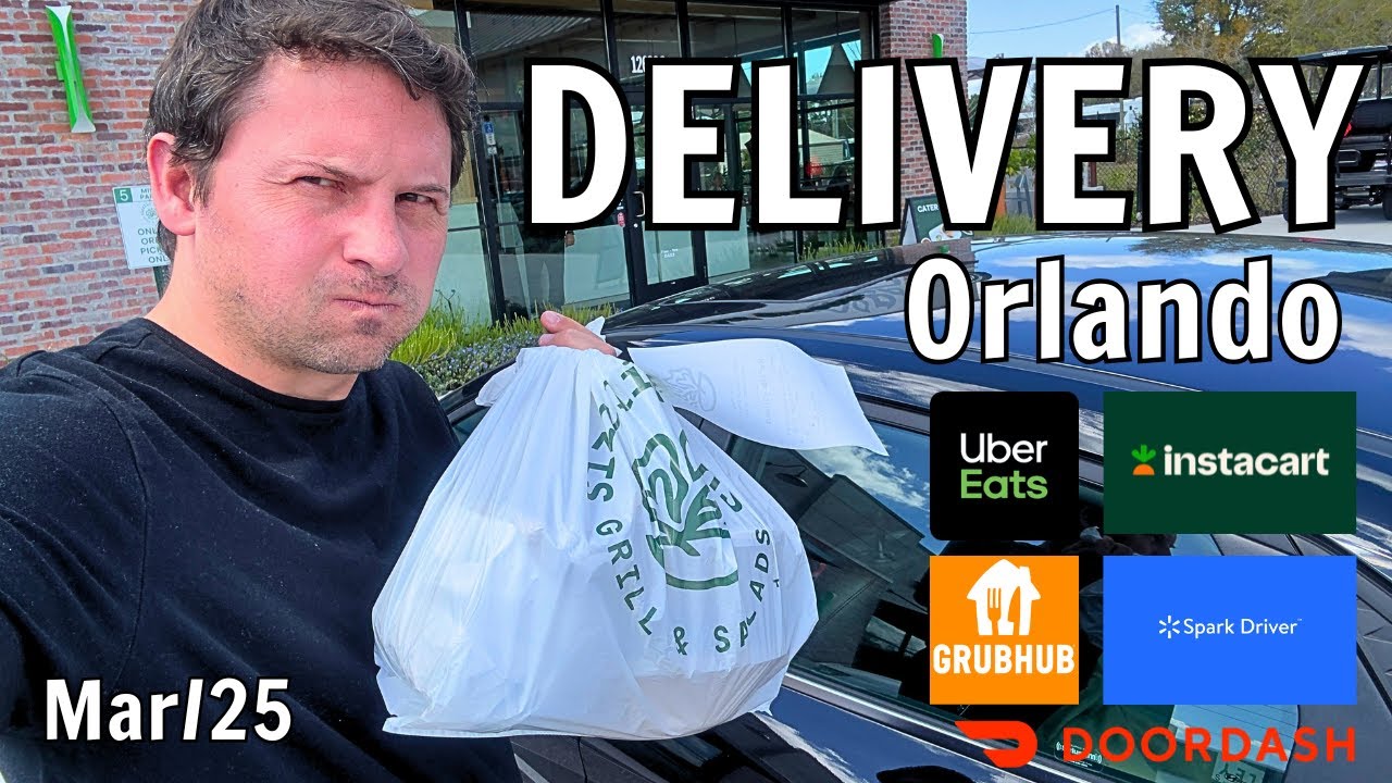 DELIVERY em ORLANDO como foi a PRIMEIRA SEGUNDA-FEIRA de MARÇO nos aplicativos?