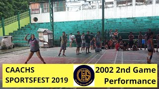 CAACHS SPORTSFEST: Batch 2002 2nd Performance | Winner!