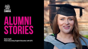 PGCE Secondary English Education with QTS | Alumni Stories | Quinn Inglis | University of Cumbria