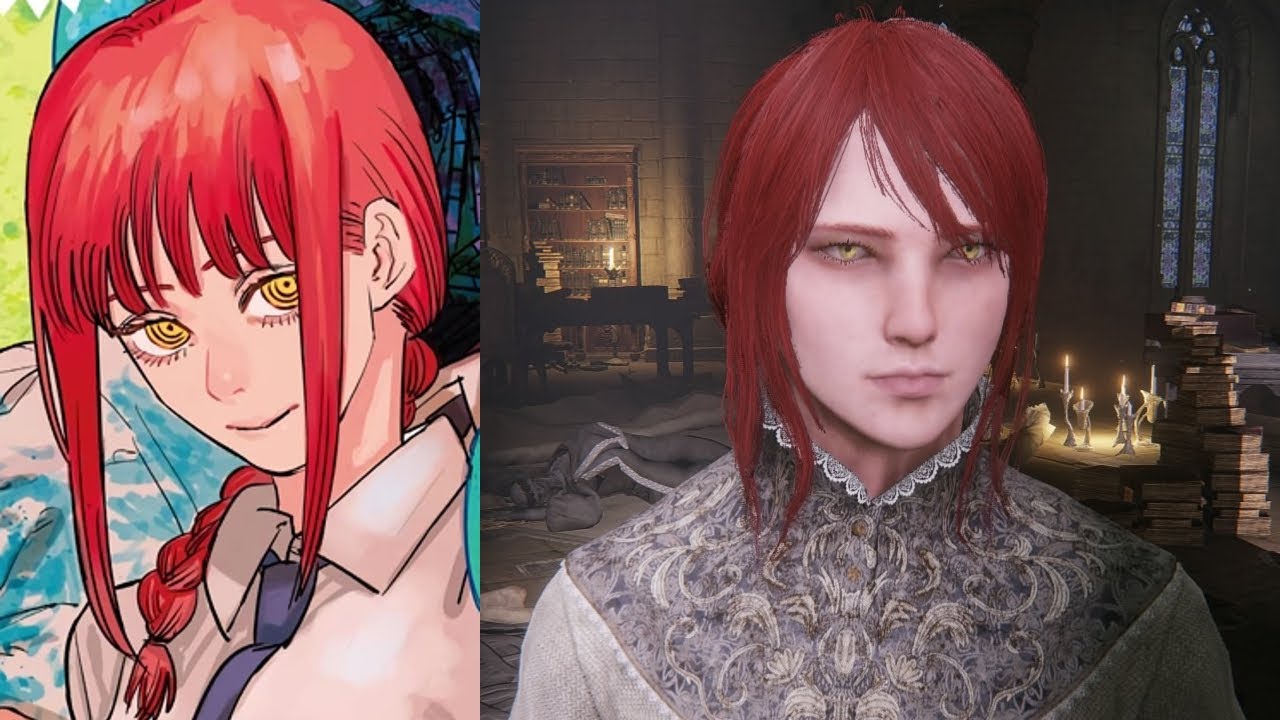 Elden Ring Character Creation Sliders Makima (Chainsaw Man) YouTube