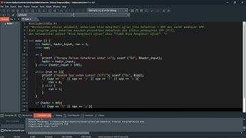 Instruksi Kondisional 2 (Nilai Mahasiswa & SPP)