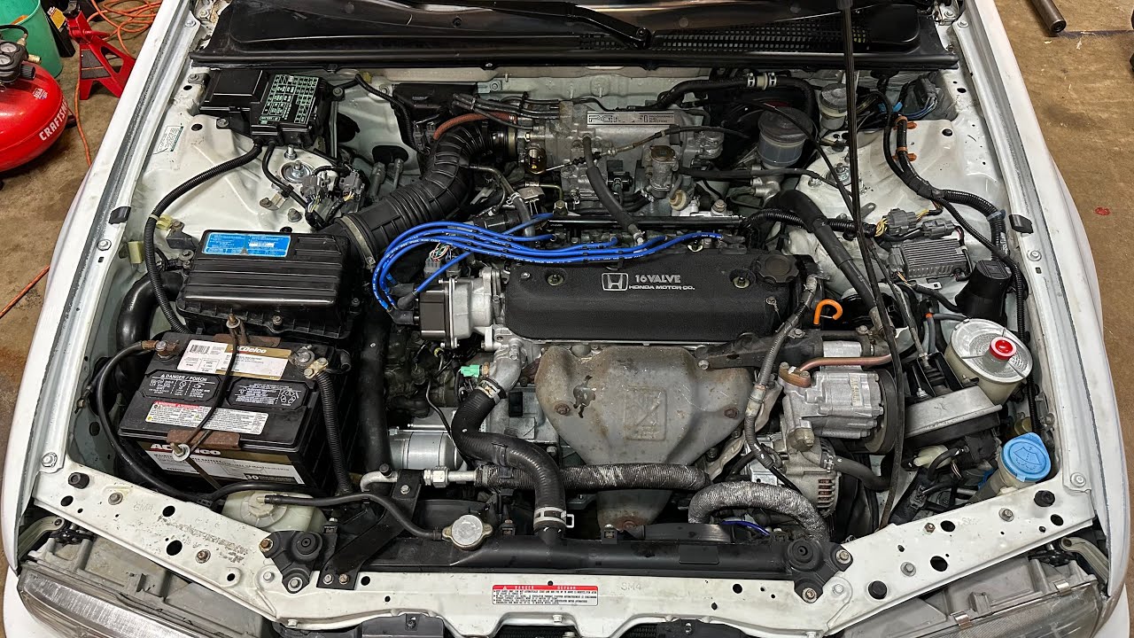 Replacing Engine Mounts/Valve Cover Gasket In My CB7 Accord! F22A1