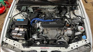 Replacing Engine Mounts/Valve Cover Gasket In My CB7 Accord! F22A1