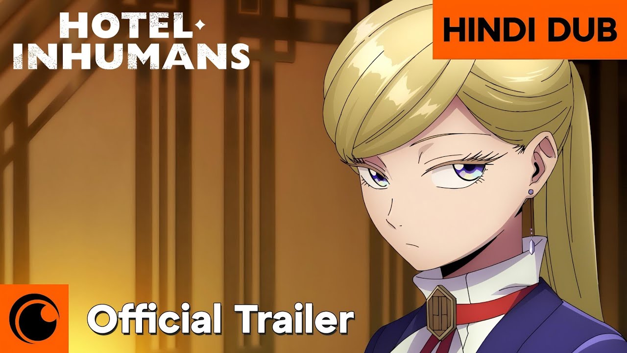 Hotel Inhumans - Official Trailer (Hindi Dubbed) | New Supernatural Anime July 2025 | AI Voice PV