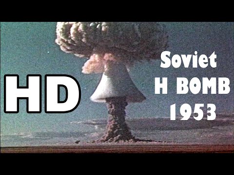 HD The Destructive Power Of Hydrogen Bomb Soviet RDS-6s 1953.