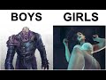 BOYS VS GIRLS MEMES