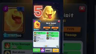 TOP 5 - 1 elixir cards