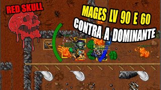 LEVEL 60 e 90 vs Guild Dominante Power Abuser | Old Tibia PvP